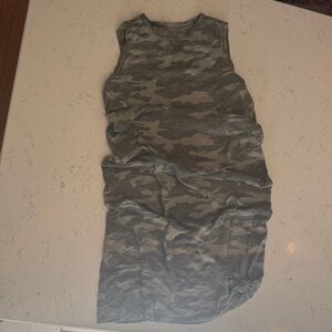 Universal Thread Gray Camouflage Dress